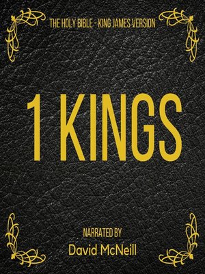 cover image of The Holy Bible--1 Kings
